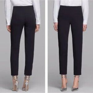Theory‎ Navy Timba Madera Slim Trouser Ankle Pants